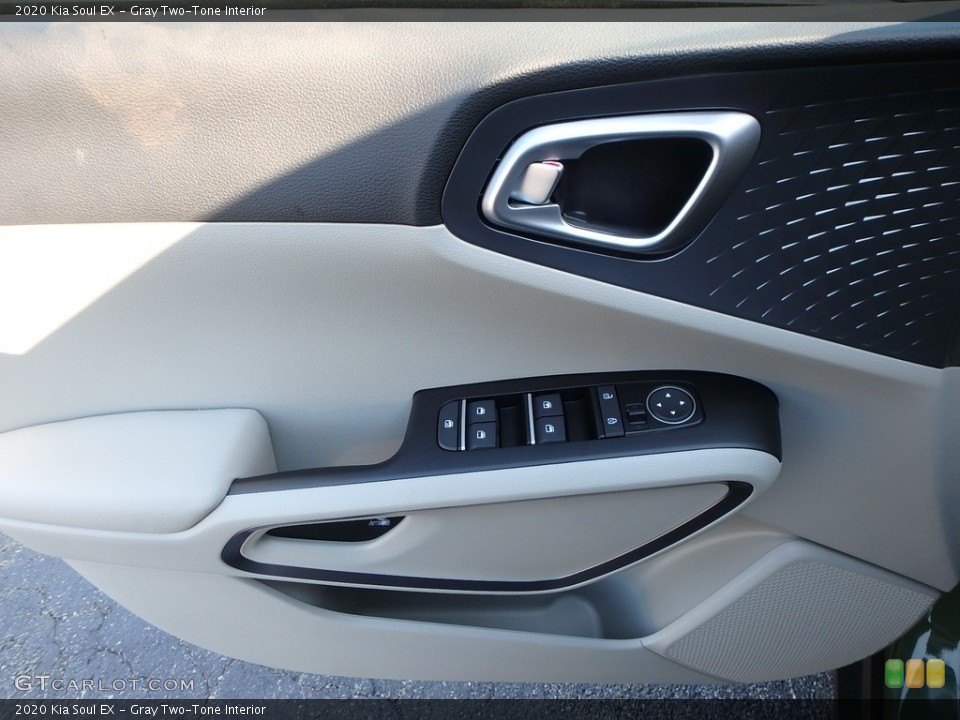 Gray Two-Tone Interior Door Panel for the 2020 Kia Soul EX #135084628