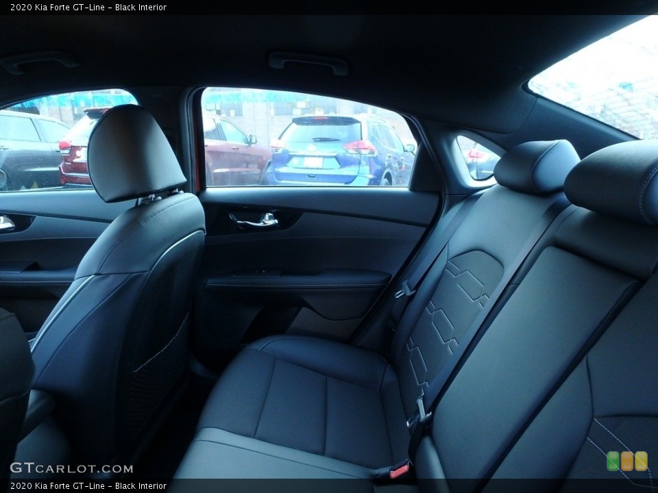 Black Interior Rear Seat for the 2020 Kia Forte GT-Line #135084868