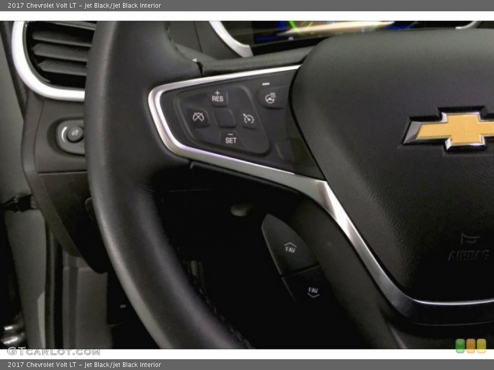 Jet Black/Jet Black Interior Steering Wheel for the 2017 Chevrolet Volt LT #135090197