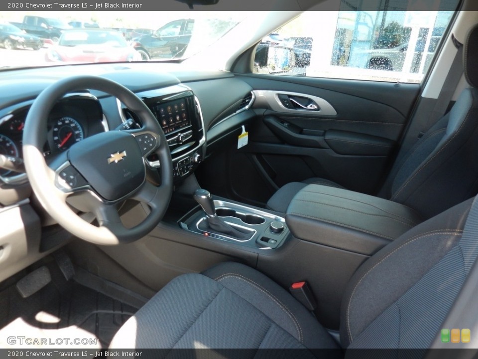 Jet Black Interior Photo for the 2020 Chevrolet Traverse LS #135099638