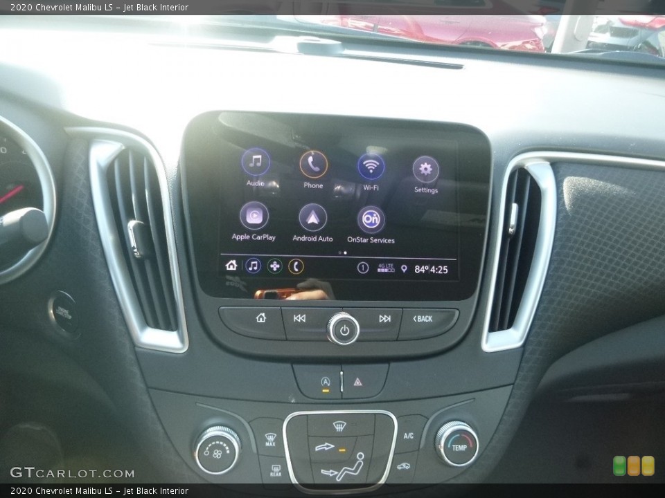 Jet Black Interior Controls for the 2020 Chevrolet Malibu LS #135104726