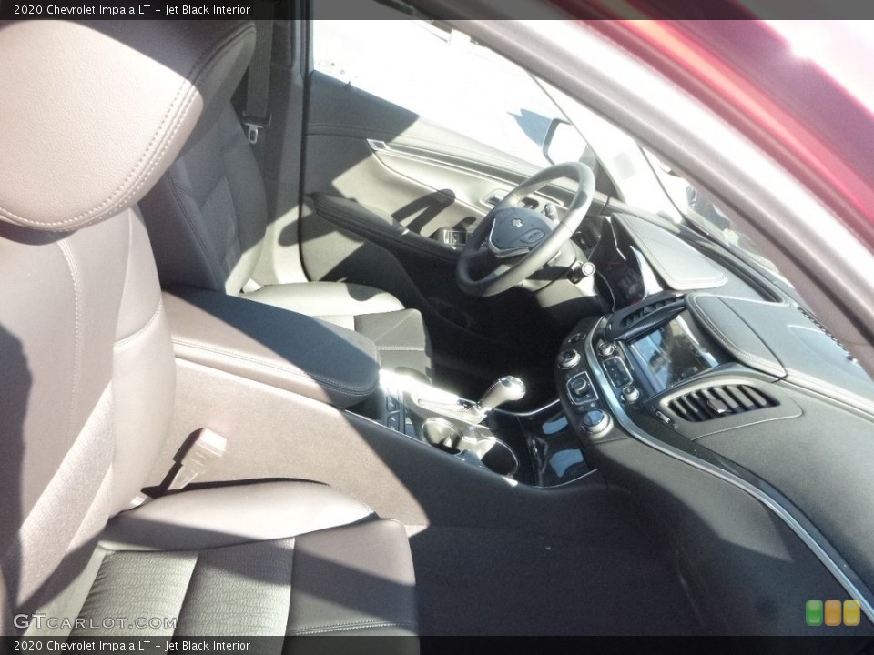 Jet Black Interior Front Seat for the 2020 Chevrolet Impala LT #135105902