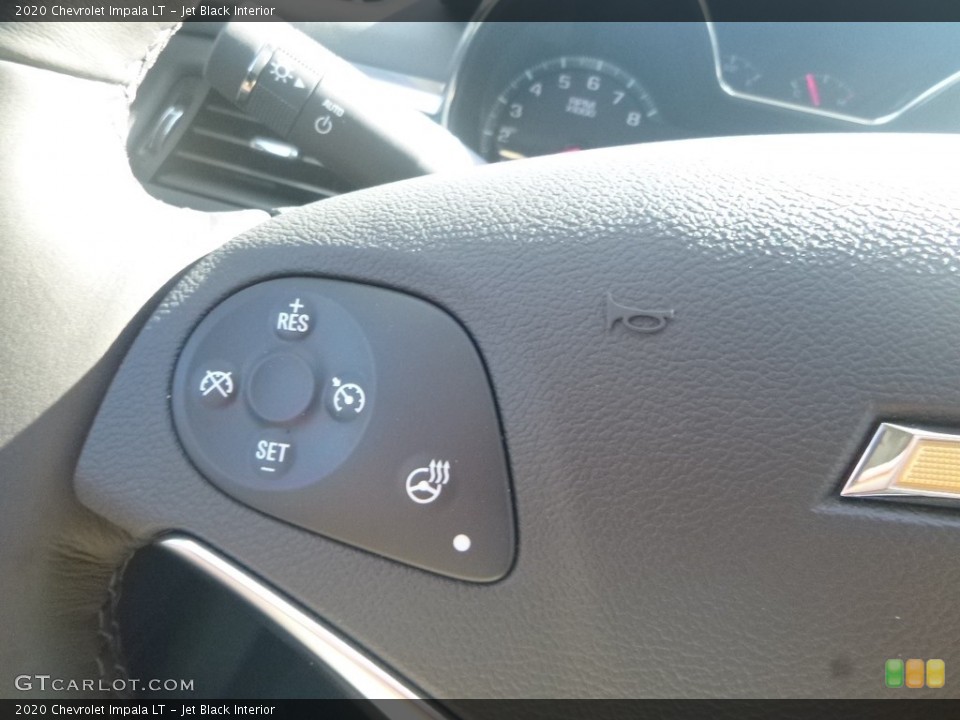 Jet Black Interior Steering Wheel for the 2020 Chevrolet Impala LT #135106148
