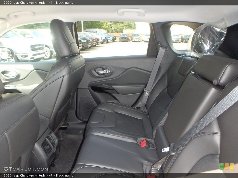 Black Interior Rear Seat for the 2020 Jeep Cherokee Altitude 4x4 #135106772
