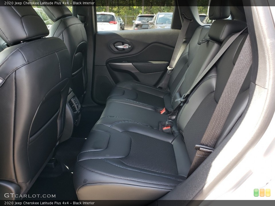 Black Interior Rear Seat for the 2020 Jeep Cherokee Latitude Plus 4x4 #135116678