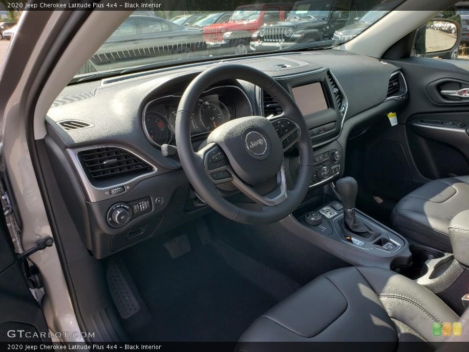 Black Interior Front Seat for the 2020 Jeep Cherokee Latitude Plus 4x4 #135116681