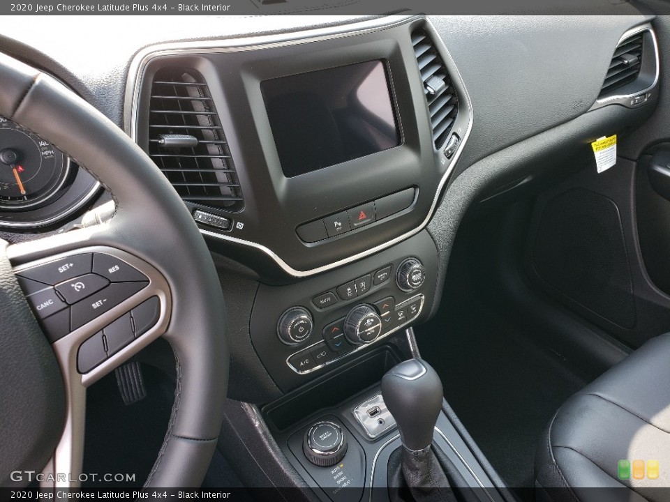 Black Interior Dashboard for the 2020 Jeep Cherokee Latitude Plus 4x4 #135116690