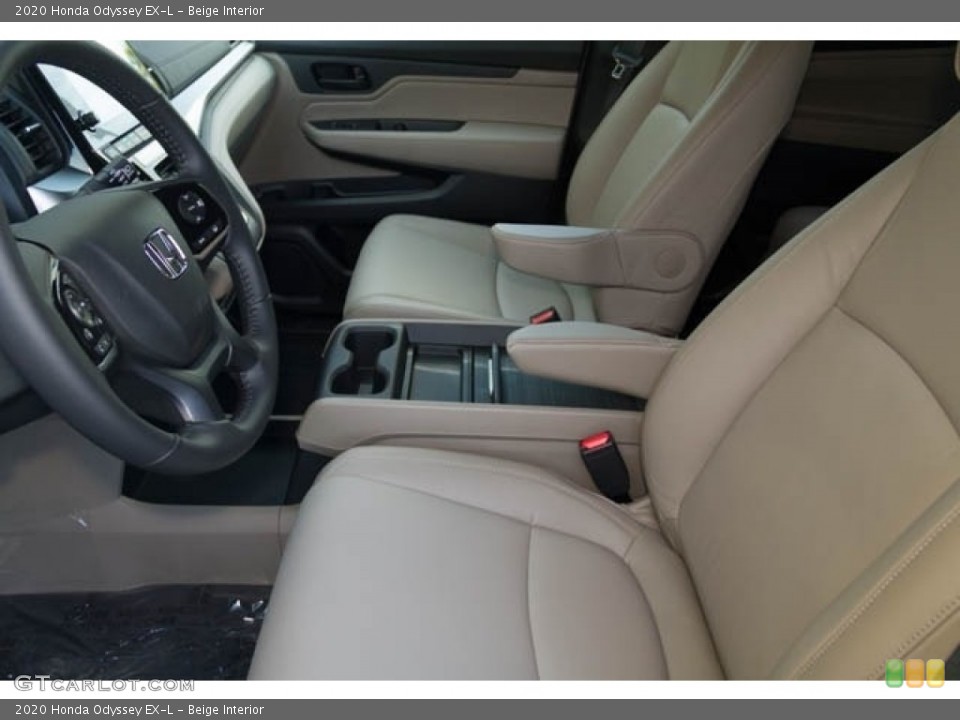 Beige Interior Front Seat for the 2020 Honda Odyssey EX-L #135123288