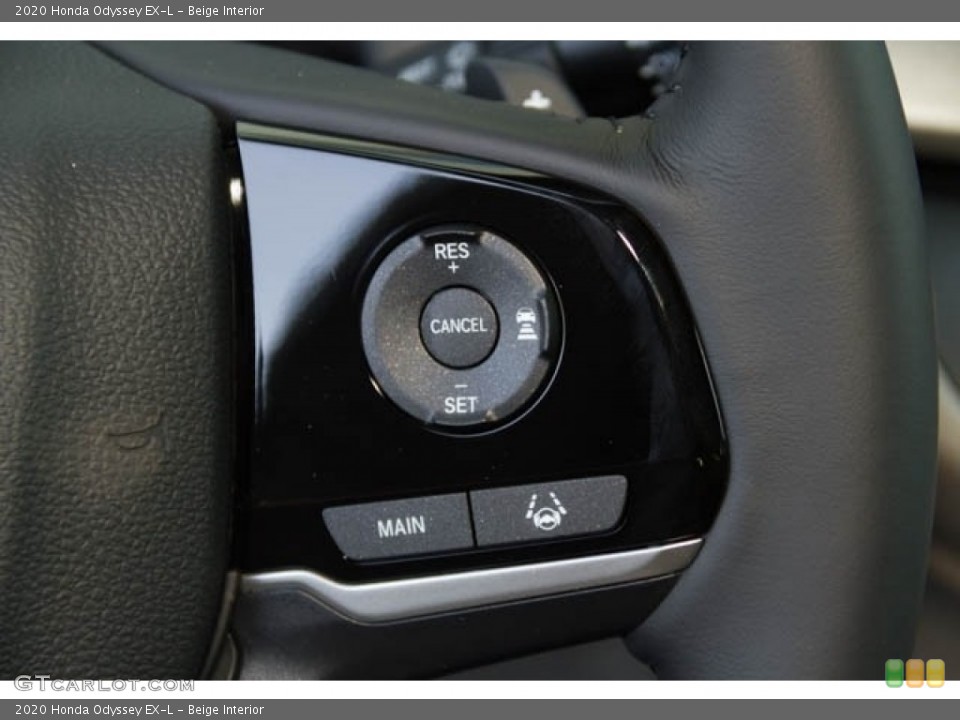Beige Interior Steering Wheel for the 2020 Honda Odyssey EX-L #135123363