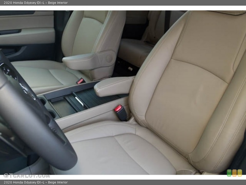 Beige Interior Front Seat for the 2020 Honda Odyssey EX-L #135123474