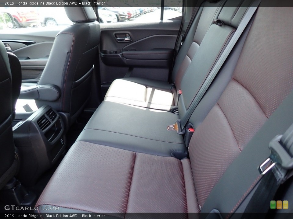 Black Interior Rear Seat for the 2019 Honda Ridgeline Black Edition AWD #135128457