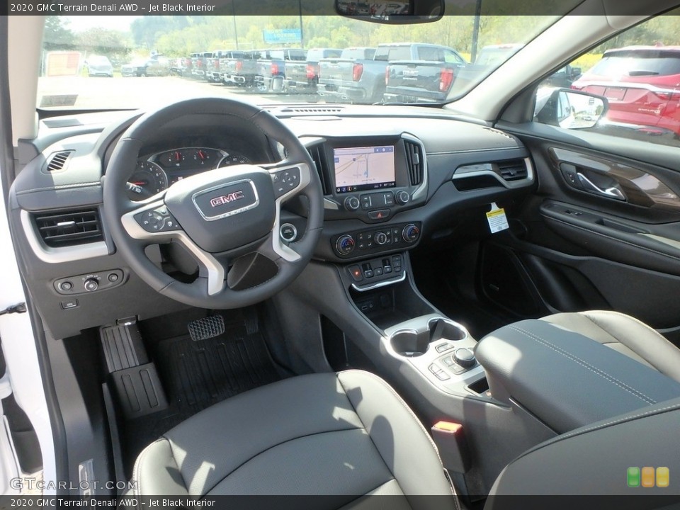 Jet Black Interior Photo for the 2020 GMC Terrain Denali AWD #135131274