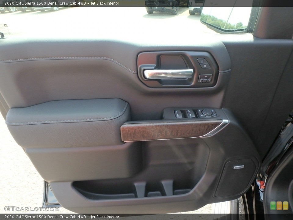 Jet Black Interior Door Panel for the 2020 GMC Sierra 1500 Denali Crew Cab 4WD #135132306