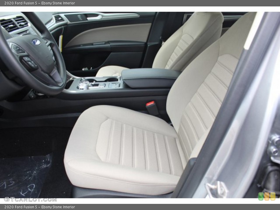 Ebony Stone 2020 Ford Fusion Interiors