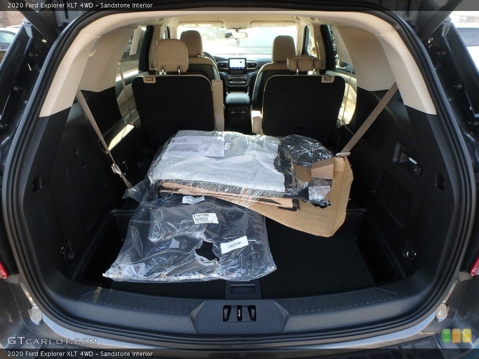 Sandstone Interior Trunk for the 2020 Ford Explorer XLT 4WD #135137133