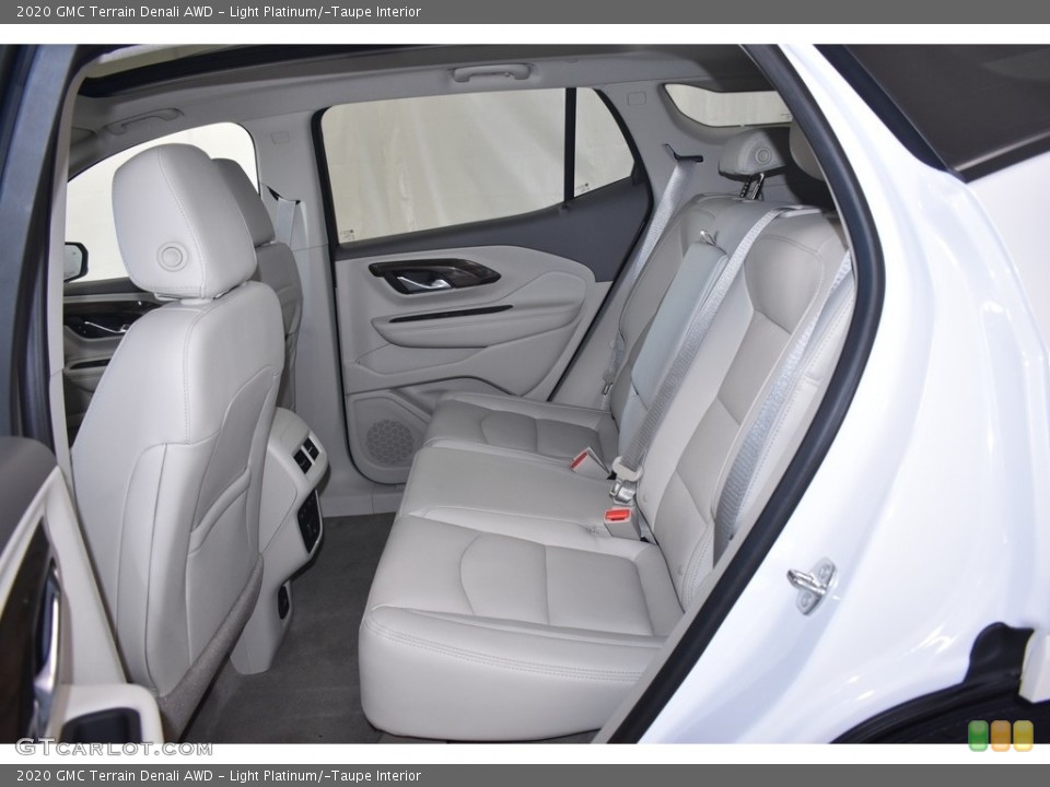 Light Platinum/­Taupe Interior Rear Seat for the 2020 GMC Terrain Denali AWD #135140892