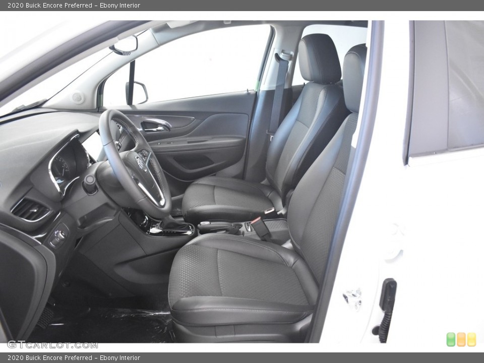 Ebony Interior Front Seat for the 2020 Buick Encore Preferred #135157252