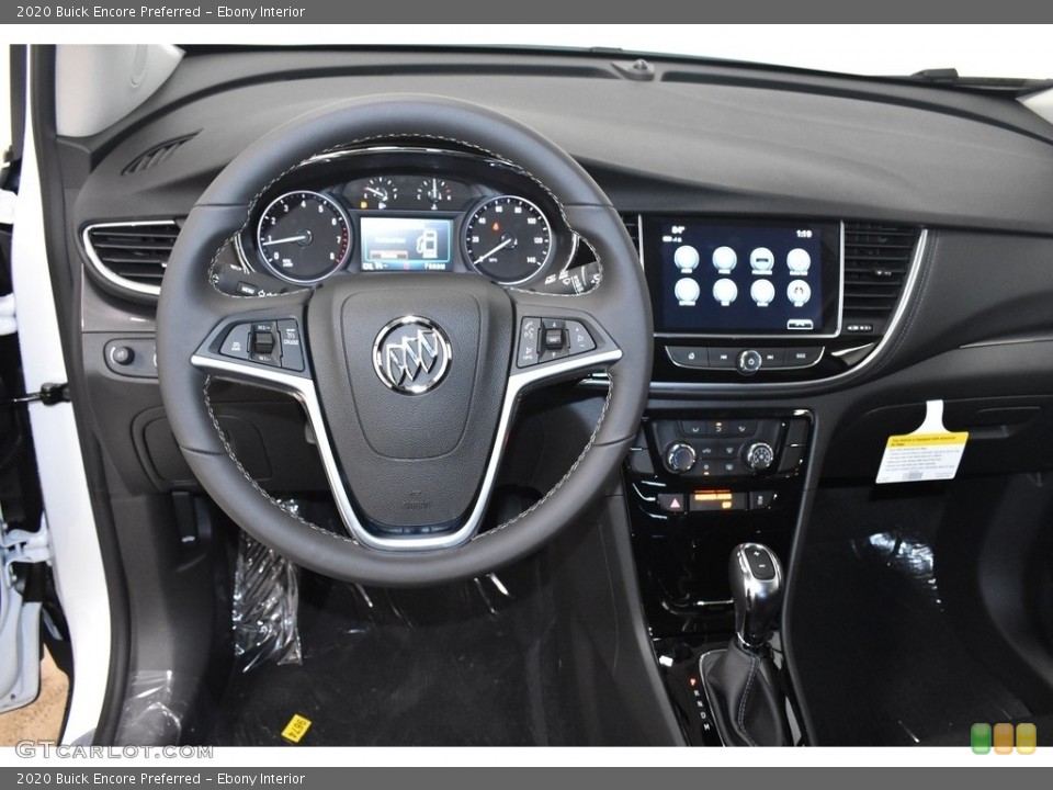Ebony Interior Dashboard for the 2020 Buick Encore Preferred #135157291
