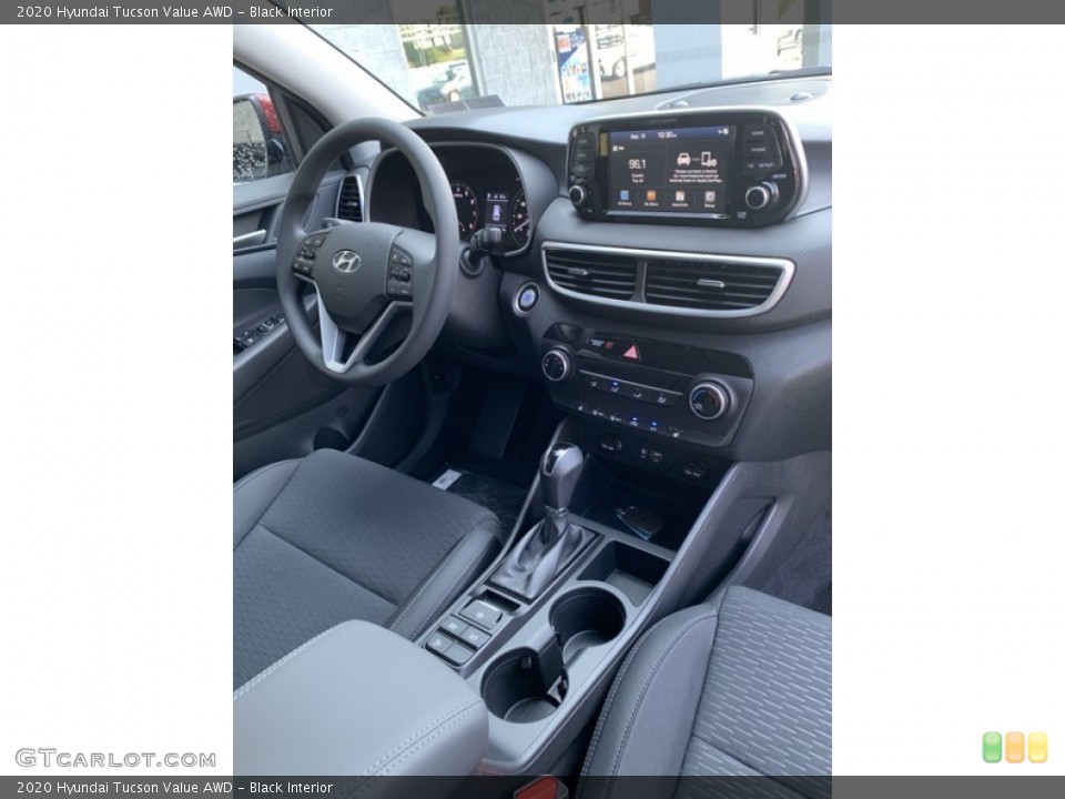Black Interior Dashboard for the 2020 Hyundai Tucson Value AWD #135158050