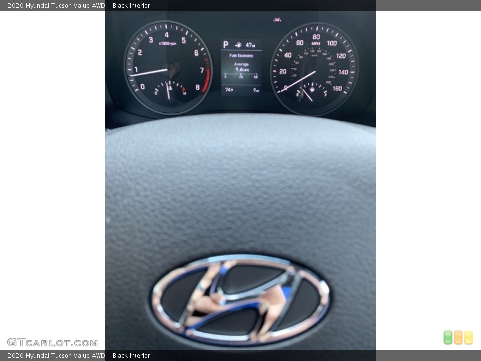 Black Interior Gauges for the 2020 Hyundai Tucson Value AWD #135158080