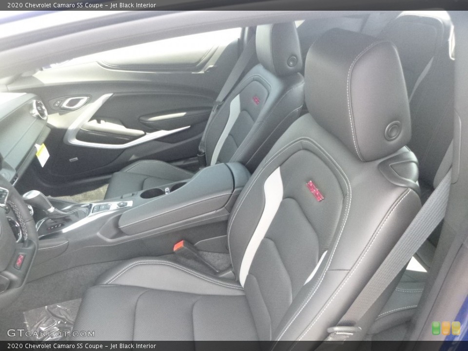 Jet Black Interior Front Seat for the 2020 Chevrolet Camaro SS Coupe #135164629
