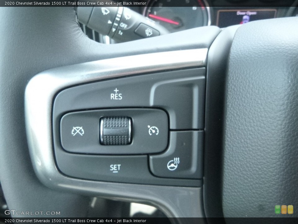Jet Black Interior Steering Wheel for the 2020 Chevrolet Silverado 1500 LT Trail Boss Crew Cab 4x4 #135165926
