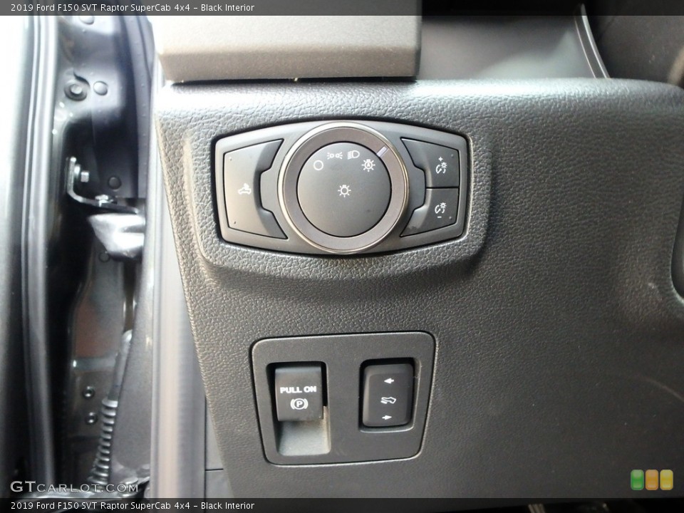 Black Interior Controls for the 2019 Ford F150 SVT Raptor SuperCab 4x4 #135174787