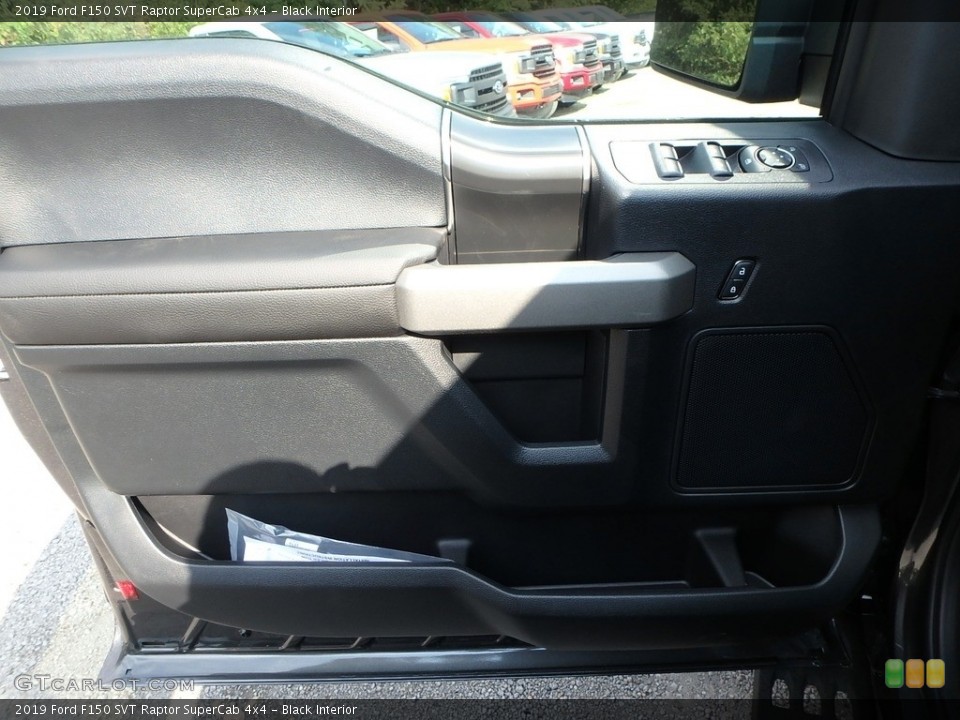 Black Interior Door Panel for the 2019 Ford F150 SVT Raptor SuperCab 4x4 #135174847