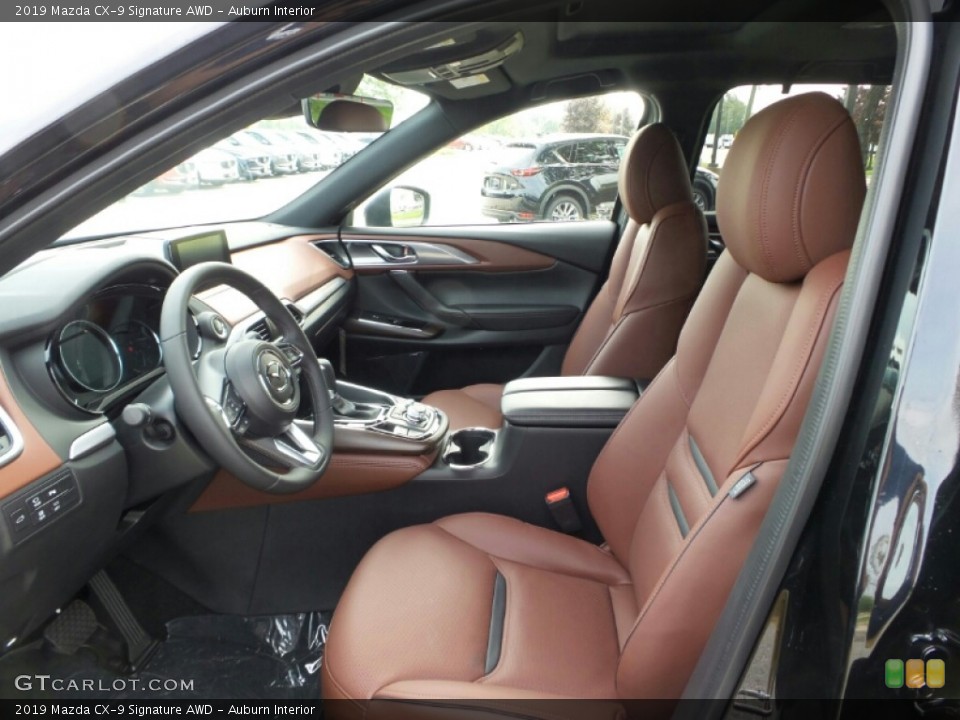 Auburn Interior Photo for the 2019 Mazda CX-9 Signature AWD #135185593