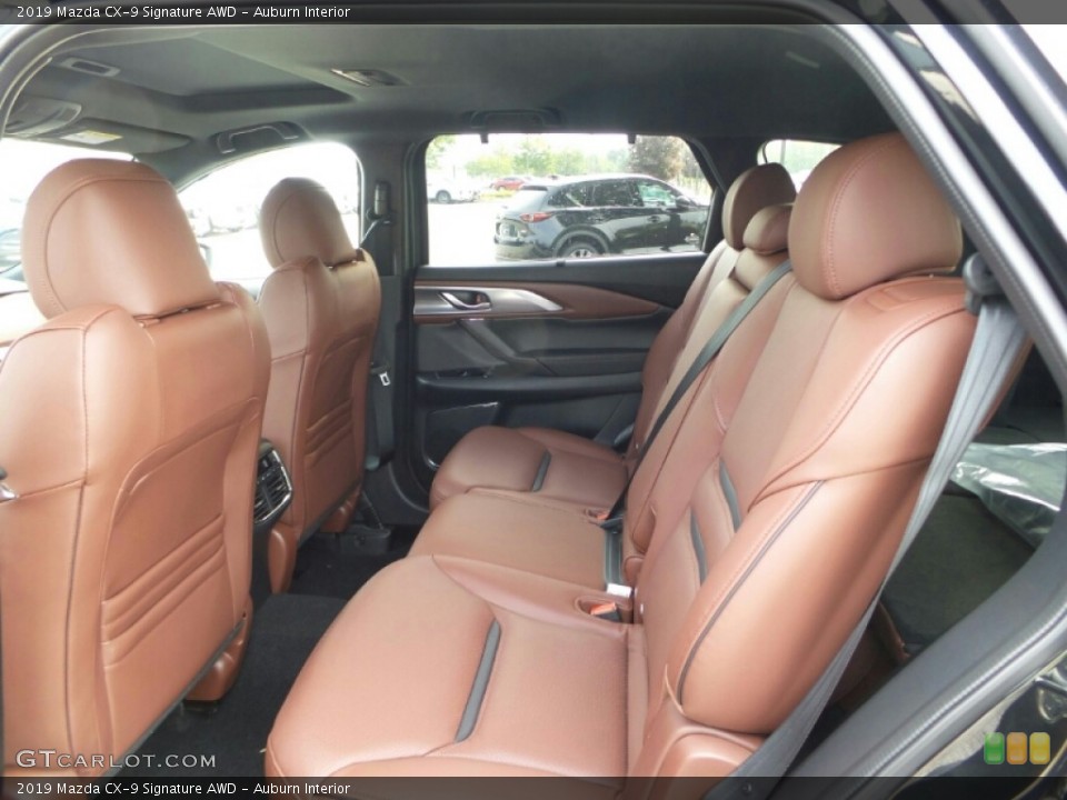 Auburn Interior Rear Seat for the 2019 Mazda CX-9 Signature AWD #135185605
