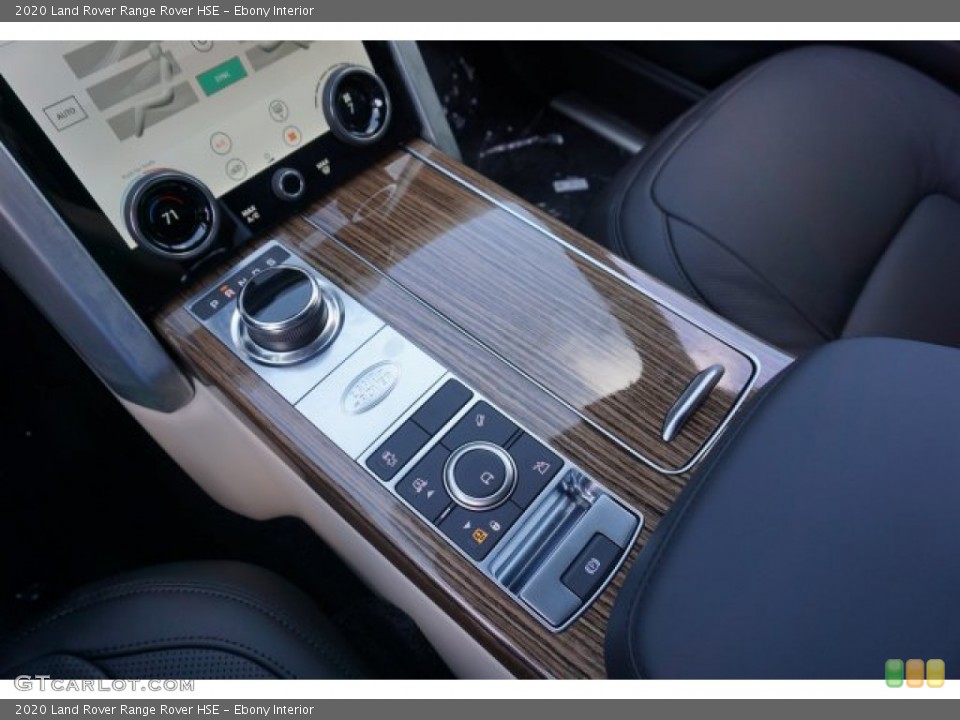 Ebony Interior Controls for the 2020 Land Rover Range Rover HSE #135193917