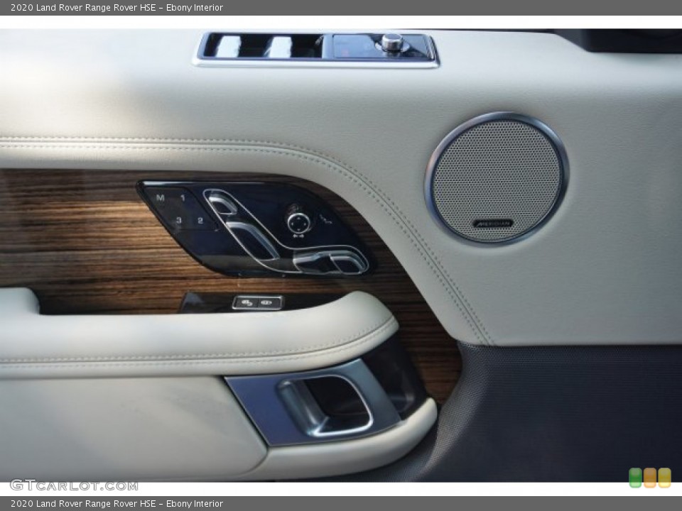 Ebony Interior Controls for the 2020 Land Rover Range Rover HSE #135193960