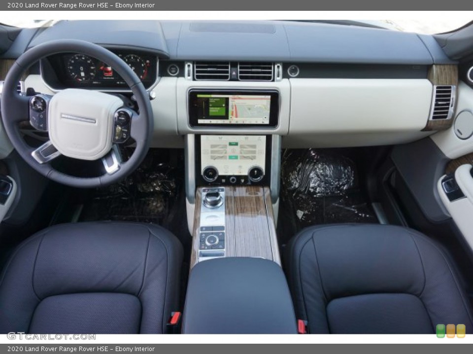 Ebony Interior Dashboard for the 2020 Land Rover Range Rover HSE #135194098