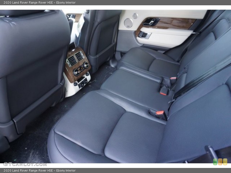 Ebony Interior Rear Seat for the 2020 Land Rover Range Rover HSE #135194141