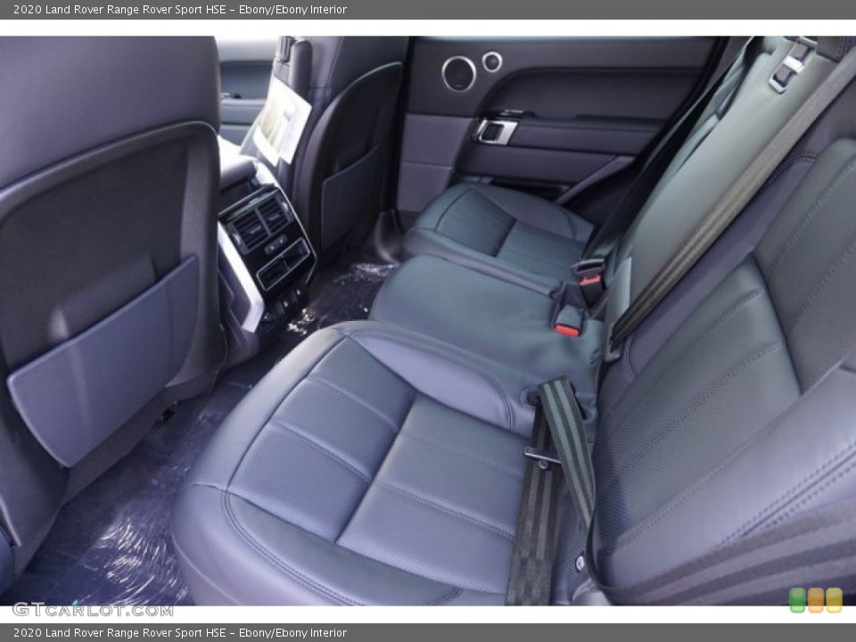 Ebony/Ebony Interior Rear Seat for the 2020 Land Rover Range Rover Sport HSE #135197146