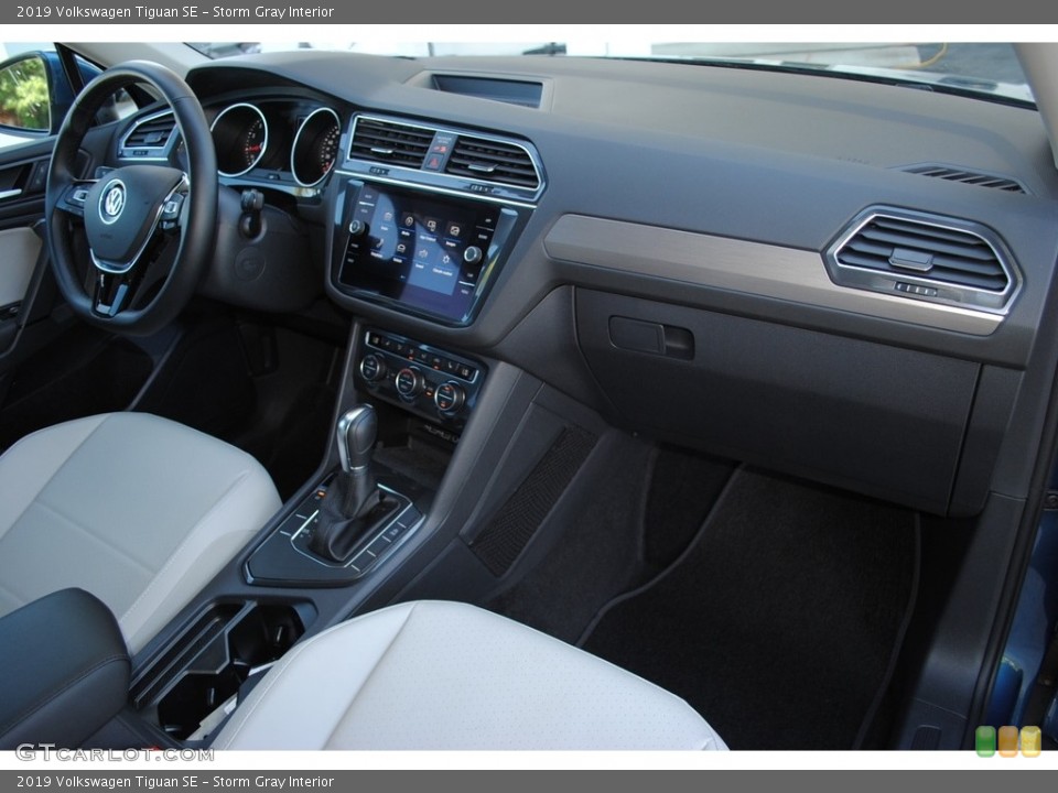 Storm Gray Interior Dashboard for the 2019 Volkswagen Tiguan SE #135197948