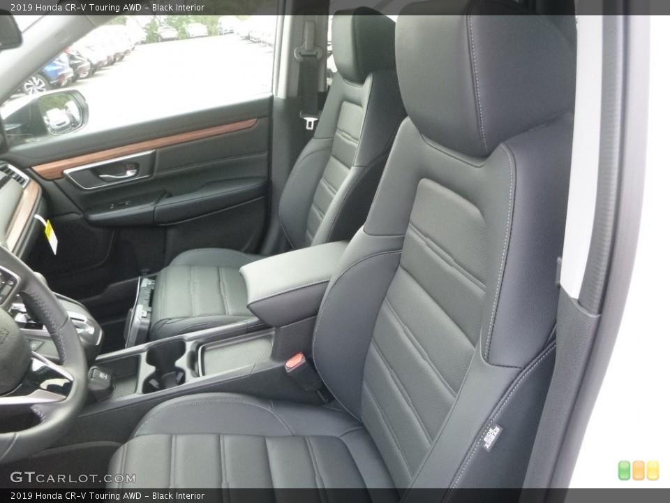 Black Interior Front Seat for the 2019 Honda CR-V Touring AWD #135200756