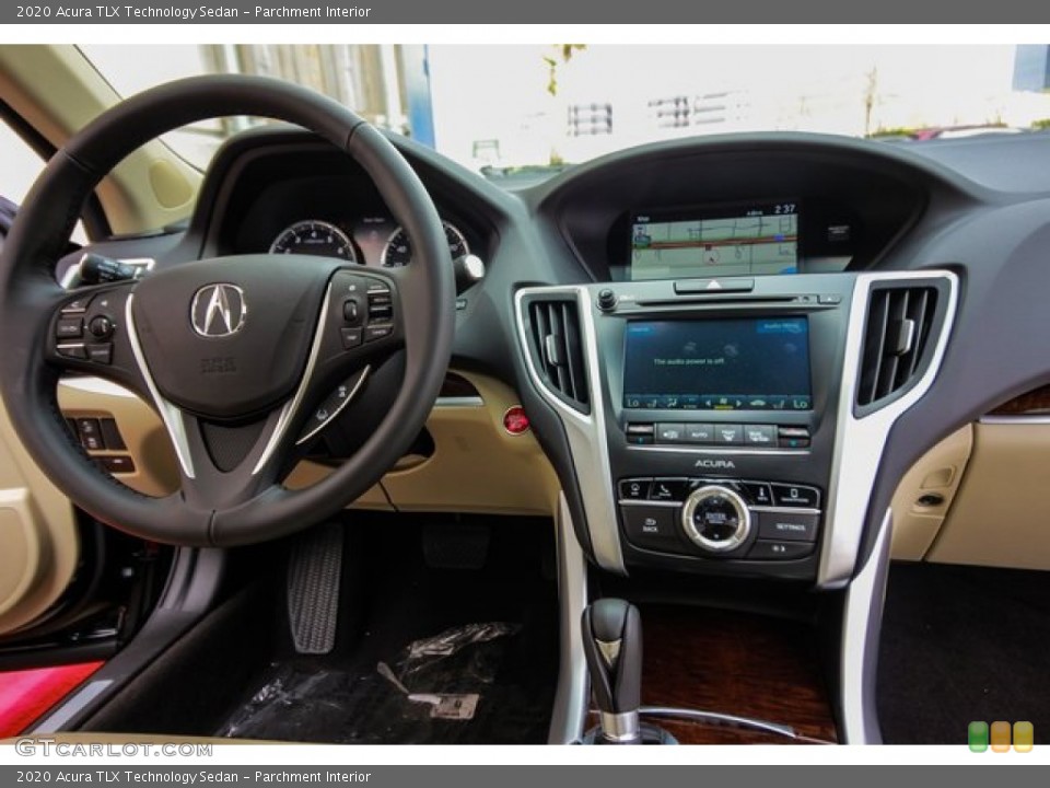 Parchment Interior Dashboard for the 2020 Acura TLX Technology Sedan #135203444