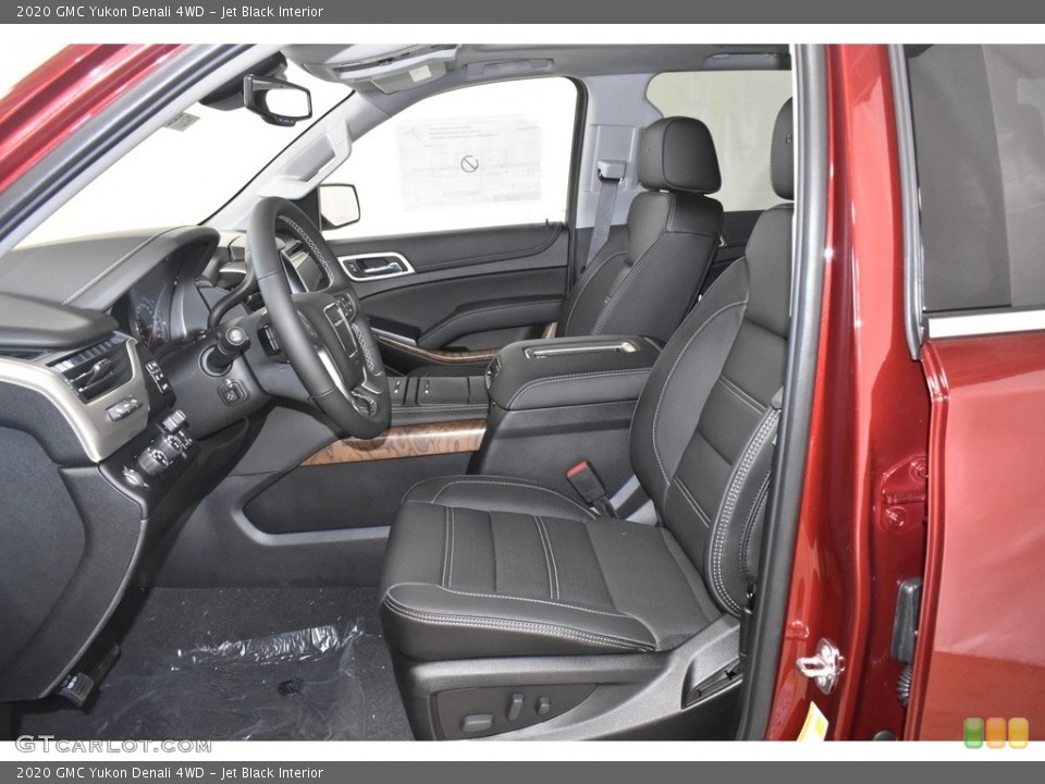 Jet Black Interior Front Seat for the 2020 GMC Yukon Denali 4WD #135204641
