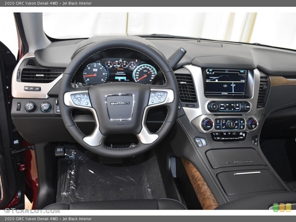 Jet Black Interior Dashboard for the 2020 GMC Yukon Denali 4WD #135204683