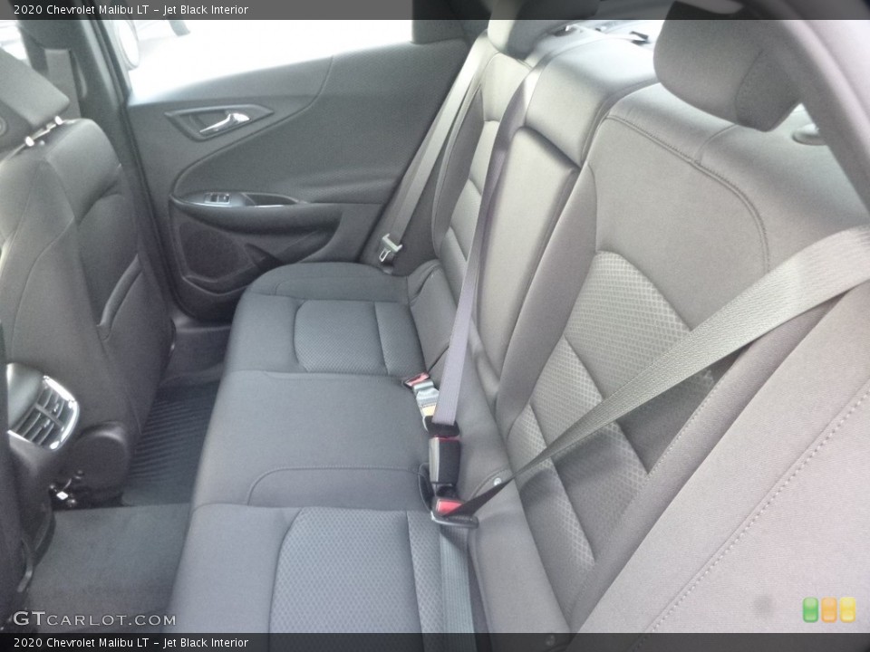 Jet Black Interior Rear Seat for the 2020 Chevrolet Malibu LT #135207927