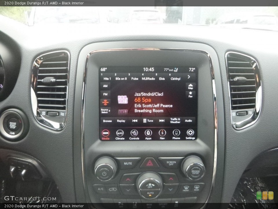 Black Interior Controls for the 2020 Dodge Durango R/T AWD #135213587