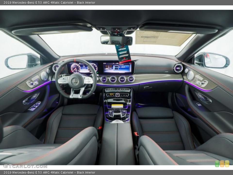 Black Interior Photo for the 2019 Mercedes-Benz E 53 AMG 4Matic Cabriolet #135221303