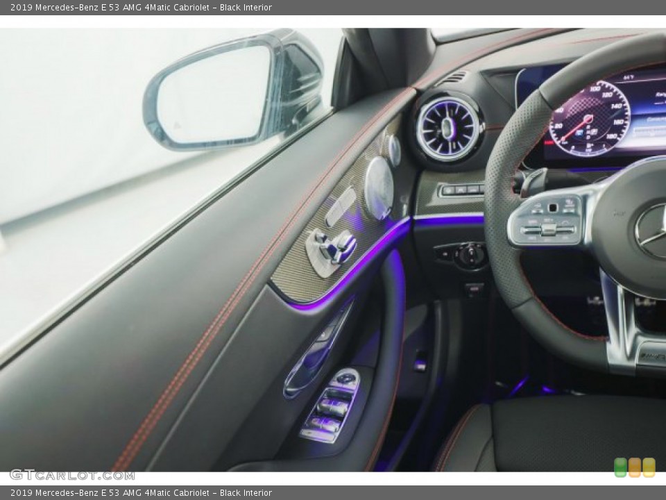 Black Interior Controls for the 2019 Mercedes-Benz E 53 AMG 4Matic Cabriolet #135221312