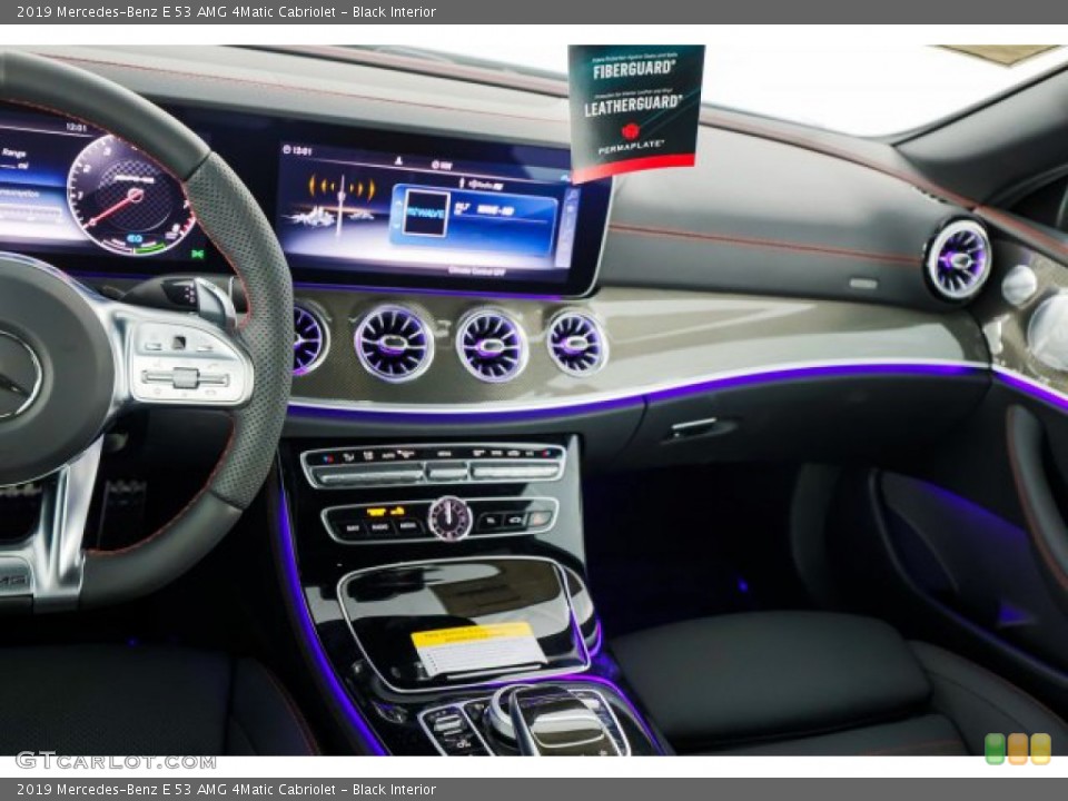 Black Interior Dashboard for the 2019 Mercedes-Benz E 53 AMG 4Matic Cabriolet #135221318