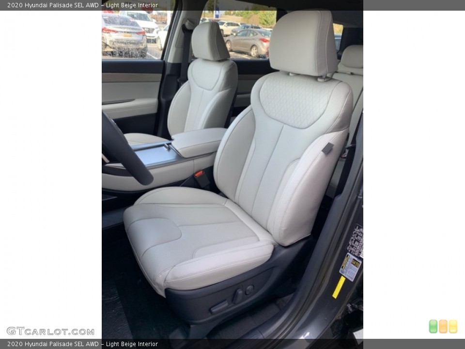 Light Beige Interior Front Seat for the 2020 Hyundai Palisade SEL AWD #135221414