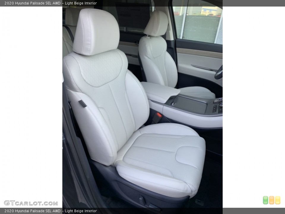 Light Beige Interior Front Seat for the 2020 Hyundai Palisade SEL AWD #135221480