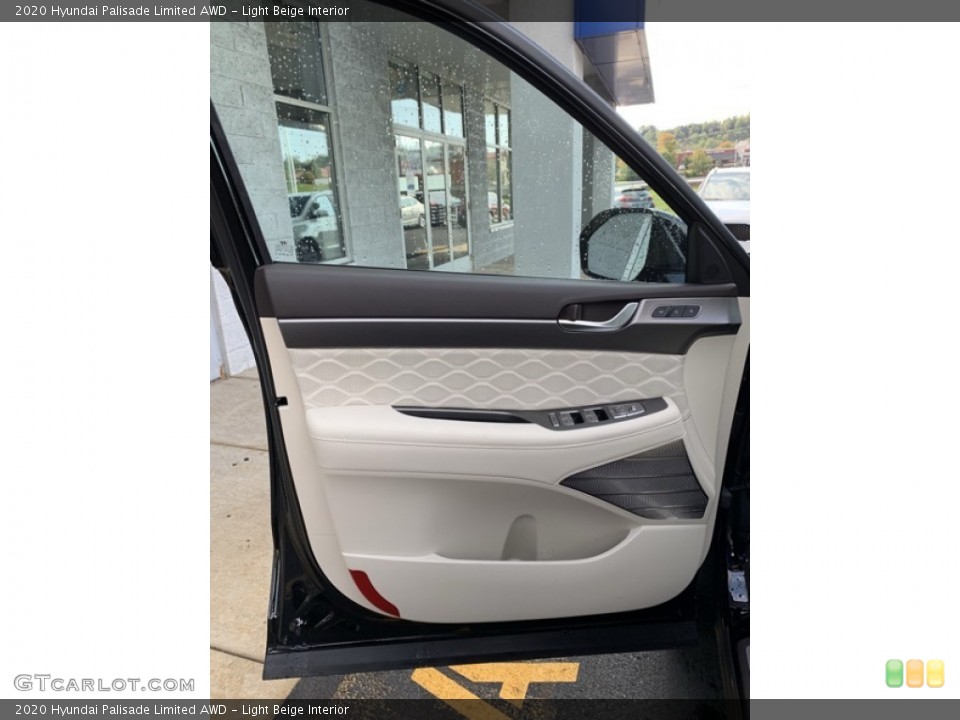 Light Beige Interior Door Panel for the 2020 Hyundai Palisade Limited AWD #135221591