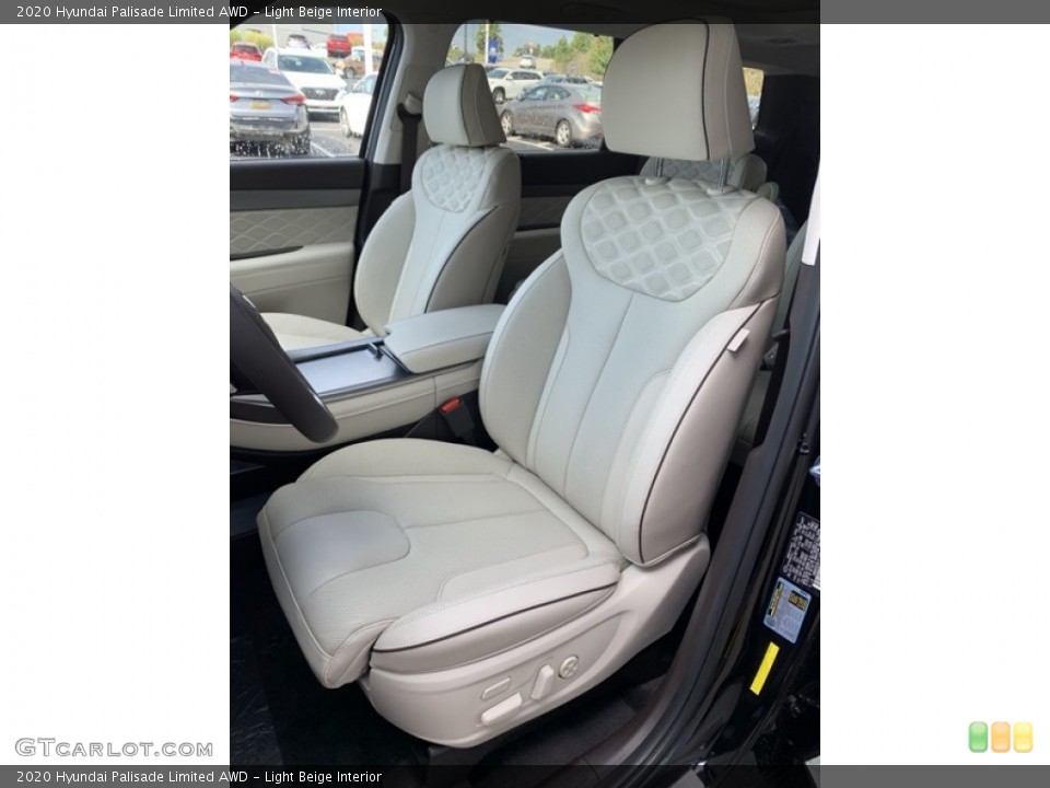 Light Beige Interior Front Seat for the 2020 Hyundai Palisade Limited AWD #135221609