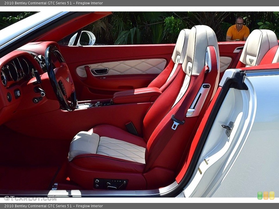 Fireglow Interior Photo for the 2010 Bentley Continental GTC Series 51 #135224193